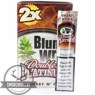 Blunt Wrap Double Platinum - WHISKEY N COLA