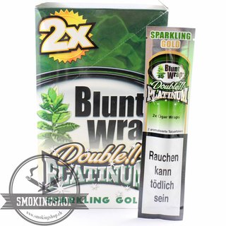 Blunt Wrap Double Platinum - SPARKLING GOLD